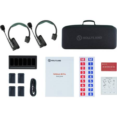 Hollyland Solidcom SE Pro-2S - bezprzewodowy 2-osobowy system interkomowy, full-duplex, 1.9 GHz_3